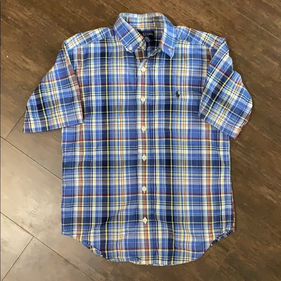 Polo Ralph Lauren Other - Boys Ralph Lauren Plaid Button-Down